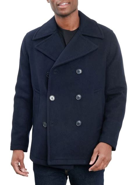 michael kors size 14 wool peacoat|Michael Kors Birmingham Wool Blend Peacoat on SALE .